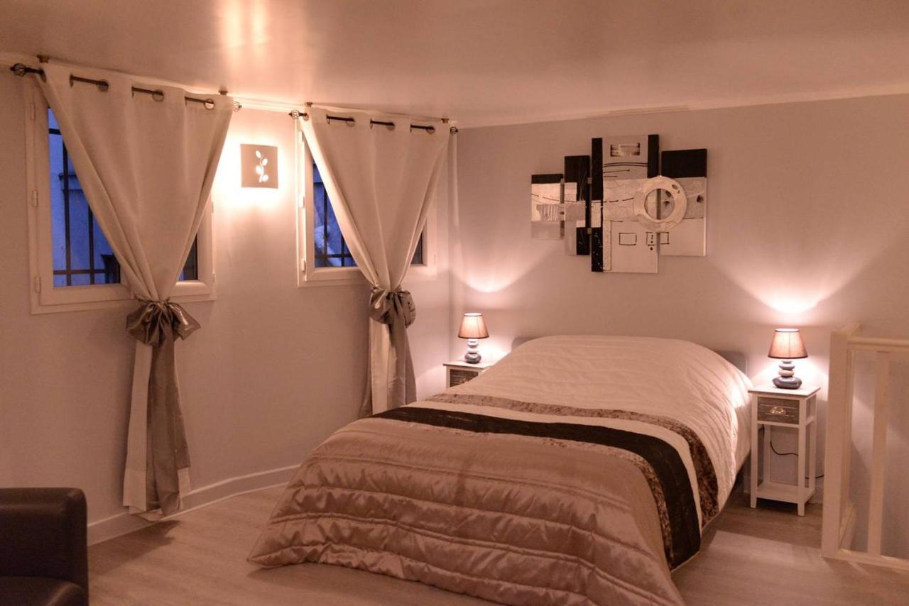 Beau Studio Meuble 2Min Du Moulin Rouge Parijs Buitenkant foto